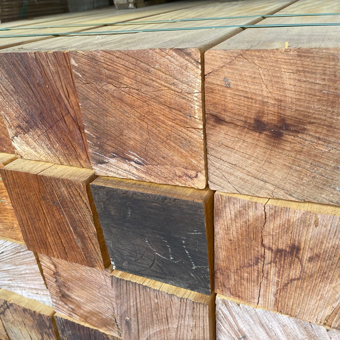 Ipé 14x14 Gartenbeispiel