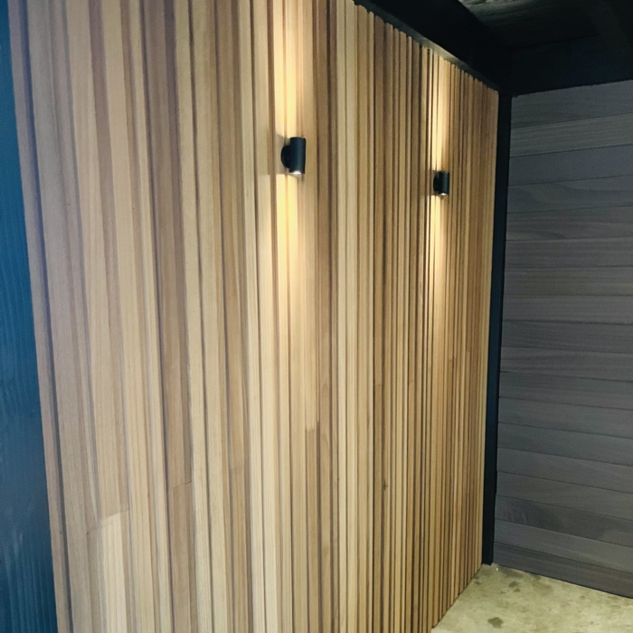 Ipe Lamellenzaun Barcode-Design