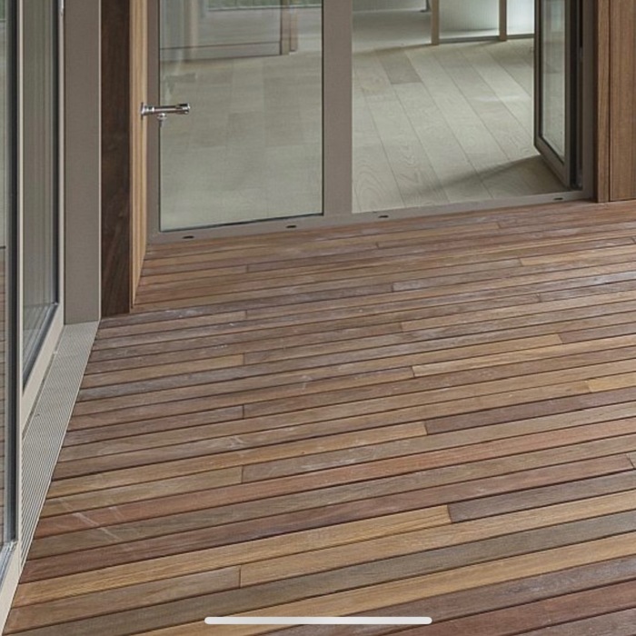 Terrassendielen aus IPE-WOOD in 5.0 mm Breite