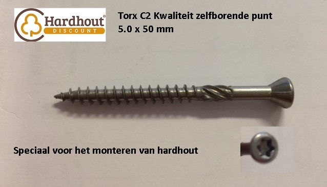 Torx c2 qualitiät 5.0 x 50 mm