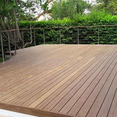 IPE-Wand für Schutz - 2.1 x 7.0 cm