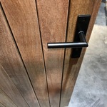 Detail Ipé 9 cm Lamellen Tor