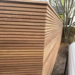 Dreifach zäun ipe holz