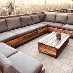 Unsichtbare Verschraubung der Ipé Dielen