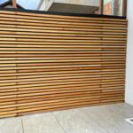 Moderner Sichtschutz - Ipé Balken 4.0 x 4.0 (Doppelseitig)