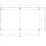 Moderne schwarze Carport dennis 4,5 x 6,0 m1