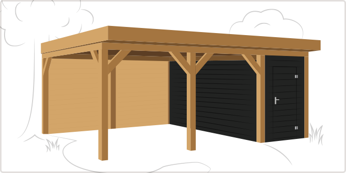 Veranda oder Carport berechnen